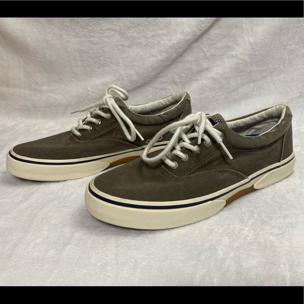 Sperry men’s size 8 M Top-Sider brown boat shoes